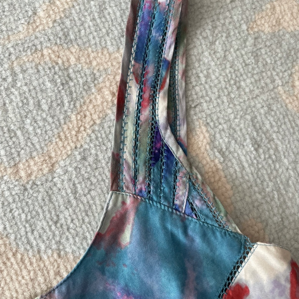 Anthropologie watercolor top - Picture 4 of 5
